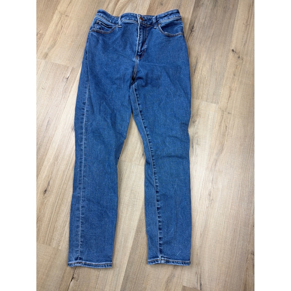 Abercrombie & Fitch Curve Love Super Skinny Ankle‎ High Rise Jeans Blue 29/8R